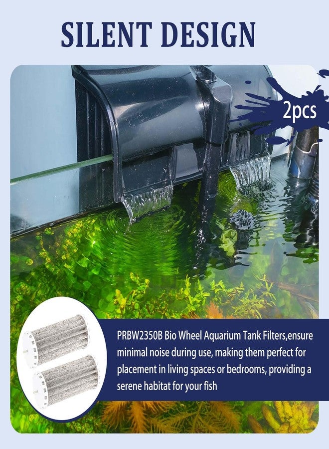 فلاتر حوض السمك SANJOON Bio Wheel PRBW2350B متوافقة مع Marineland Penguin 200B و 350B (قطعتان) - Image 4